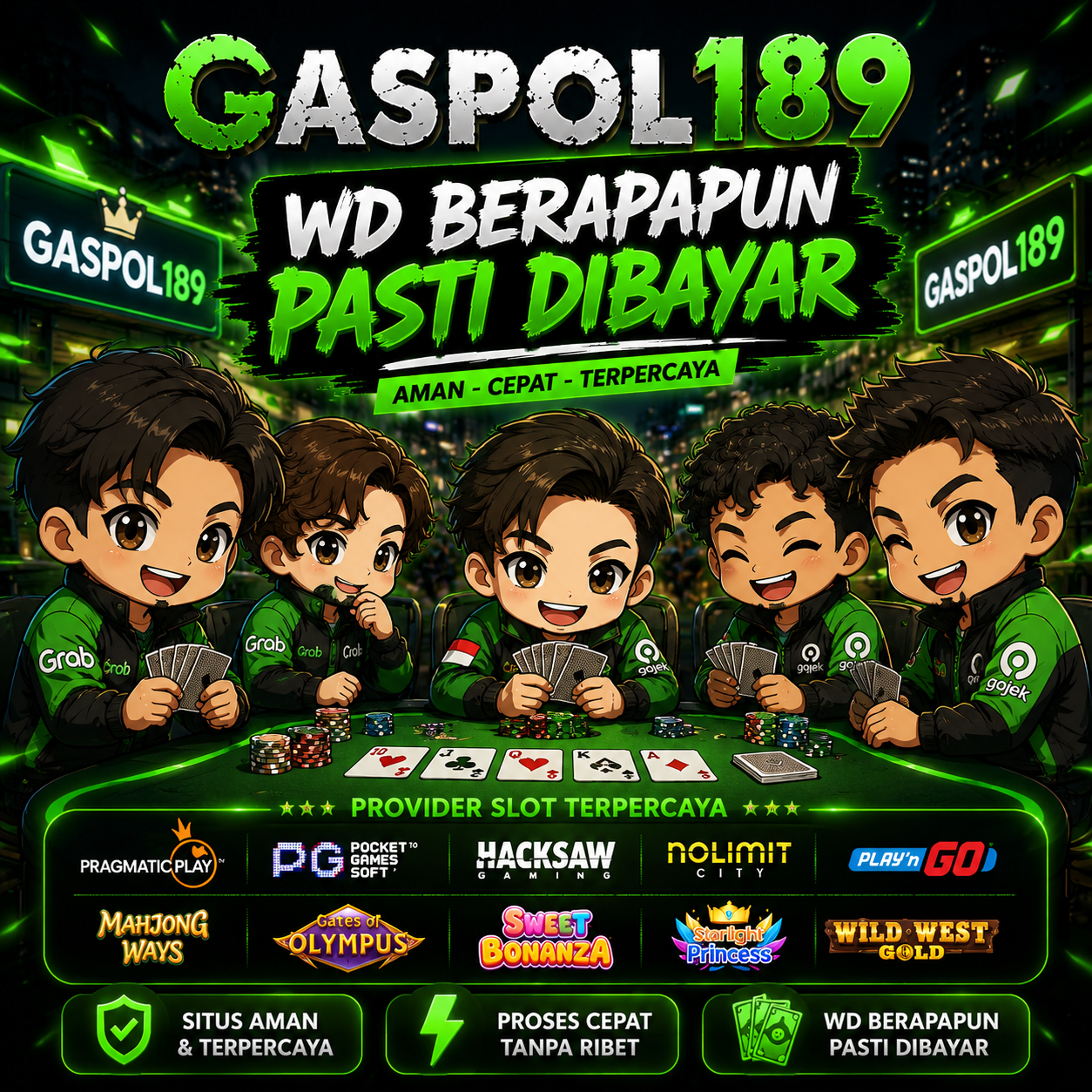 GASPOL189: One Gaspol, One AI, Infinite Wins. by Hey siriusly